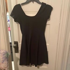 Planet Gold Sleek Black Dress